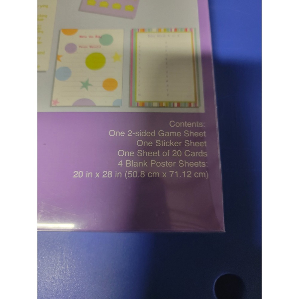 Baby Shower Game Kit - Picture 2 of 4